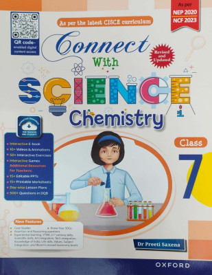 Connect With Science Chemistry Class 7(Pepper back, Dr Preeti saxena)