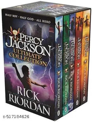 Percy Jackson 5 Book Set Series Collection 5 Book Set(Paperback, RICK RIORDAN)