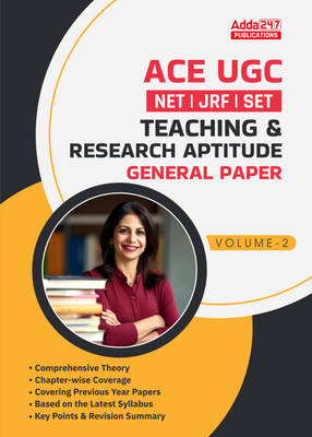NTA UGC NET /SET/JRF General Paper 1, Teaching And Research Aptitude 2025 Vol.2(Paperback, Adda247 Publications)