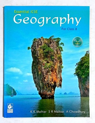 Essential Icse Geography Class- 8 (Old Used Book)(Paperback, Kiran Kumar Maltiar, Shanta Rani Maltiar, Amrita Chowdhury)