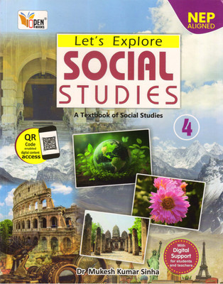 OPEN BOOKS, Let's Explore Social Studies Class - 4(Paperback, Dr. Mukesh Kumar Sinha)