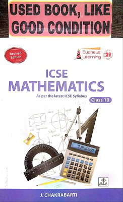 ICSE Mathematics Class-10 (Old Book)(Paperback, J. Chakrabarti)