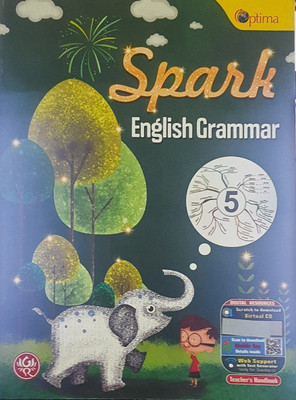 Optima Spark English Grammar Class - 5(paperpack, Dr. Parbha Malik)