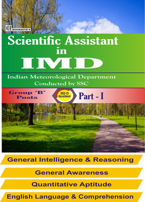 SSC IMD (Indian Meteorological Department) Scientific Assistant Recruitment 2022-2023 Part I(Paperback, Chetan Sakhuja)