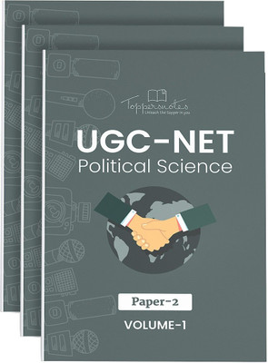UGC-NET Paper2 Pol Science Study Material In English Exam Book -Set Of 3(Paperback, TOPPERSNOTES)