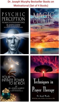 Psychic Perception, Magic Of Faith, Your Infinite Power To Rich, Techniques In Prayer Therapy (Set Of 4 Bestseller Motivational Books)(Hardcover, Dr.Joseph Murphy)