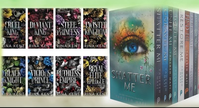 Heroes Of Olympus And Shatter Me Series Combo(Paperback, Rick Riordan, Tahereh Mafi)