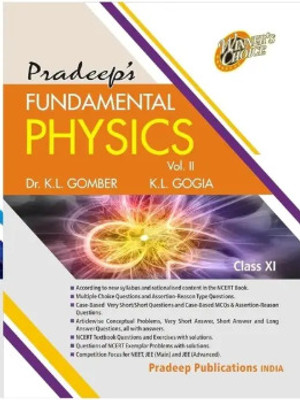 Pradeep's Fundamental Physics Vol.2 For Class 11 [Examination (English, Paperback, Unknown)(Used But Totally Fresh)(Paperback, Pardeep)