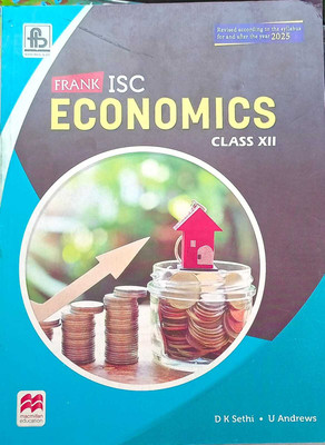 Frank ISC Economic Class 12(2024-2025) Examination To Be Held And After The 2025(Paperback, D k Sethi, U andrews)