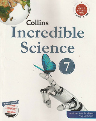 Collins Incredible Science Class 7 Collins Inspiring Learner Today(Paperback, JASVINDER KAUR RANDHAWA, PRIYA VENKATESH, SATISH KUMAR S)