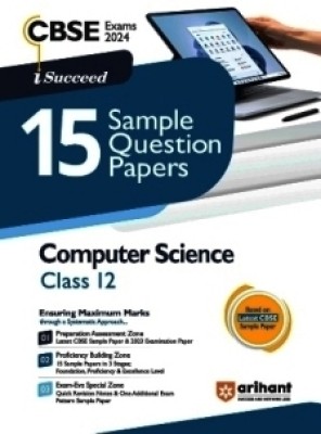 I-Succeed 15 Sample Question Papers Computer Science Class 12th For CBSE Exams 2024(Paperback, Cbse Publisher)