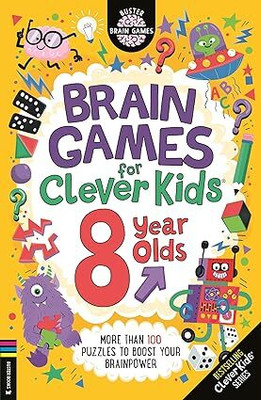 Brain Games For Clever Kids® 8 Year Olds(Paperback, Gareth Chris Moore Dickason)