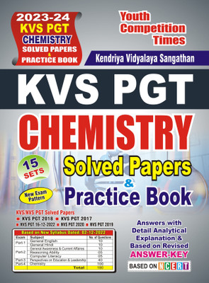 2023-24 KVS PGT Chemistry Solved Papers & Practice Book(Paperback, YCT EXPERT TEAM)