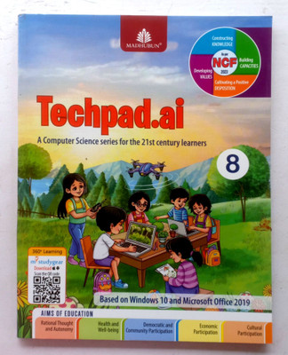Techpad.ai A Computer Science Series For The 21st Century Learners Class-8(Paperback, Dr R Thareja, Dr Zeba Ayaz)