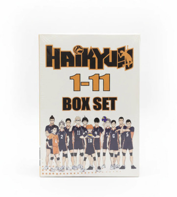 Haikyu!! Manga Volumes 1–11 Combo Set | Complete Volleyball Sports Anime Comic Series By Haruichi Furudate | English Edition | Shonen Jump Collection For Teens & Anime Fans(Paperback, Haruichi Furudate)