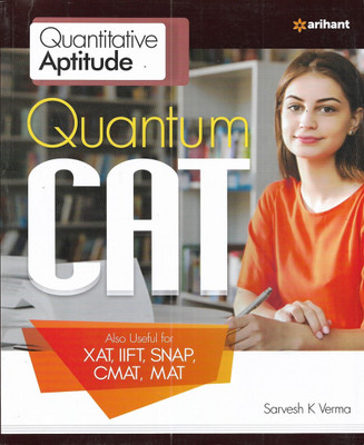 Quantitative Aptitude Quantum CAT 2023-24 In English Also Useful For XAT IIFT SNAP CMAT MAT(Paperback, SARVESH K VERMA)