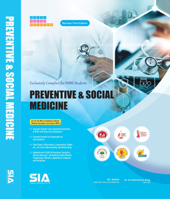 Preparatory Manual Of Preventive And Social Medicine 3rd Revised Editon 2024(Paperback, Dr. M. Shamsheer Baig, Dr.Asma, SIA Publishers & Distributors Pvt Ltd)