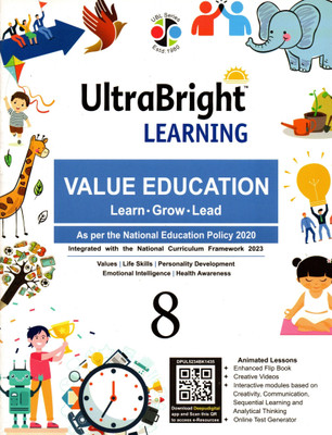 Ultra Bright Learning, Value Education-8, Deepu Prakashan(Paperback, SR. SHALINI)