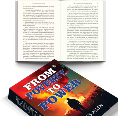 From Poverty To Power :- Inspirational Wisdom For Living, Personal Growth And Achievement, Classic Prosperity Principles, Motivational Life-Changing Book, Enduring Self-Help Masterpiece(Paperback, James Allen)
