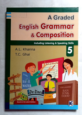 A Graded English Grammar & Composition Class-5 (Old Like New Book)(Paperback, A.L. Khanna)