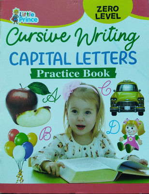 KCP- Cursive Writing Capital Letters Practice Book For All Children, Kids, Alphabet, Trace & Practice, Handwriting Book, Zero Level Early Learning Books For Kids, Etc.,(Paperback, Kamal Book)
