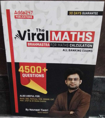 The Viral Maths | Brahmastra For Maths Calculation (English Printed Edition) By Adda247 (Paperback, Adda247 Publications)(BOOK, ADDA)