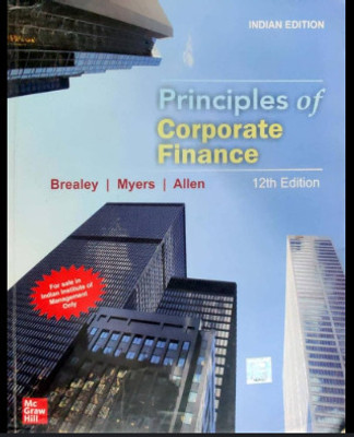 Principles Pf Corporate Finance 12 Edition Barely(Paperback, unknown)