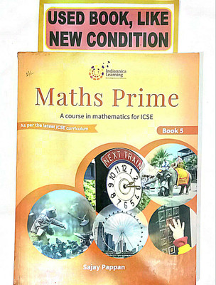 ICSE MATHS PRIME Class-5 (Old Book)(Paperback, Sajay Pappan)
