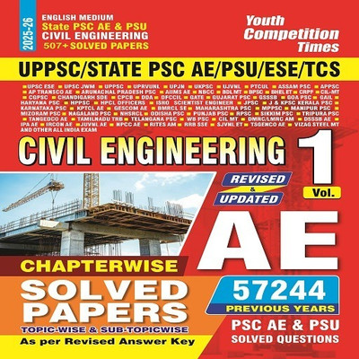 UPPSC State PSC PSU ESE Assistant Civil Engineering Chapter-Wise Solved Papers Vol 1 (Paperback, Yct)(PERFECT, YCT)