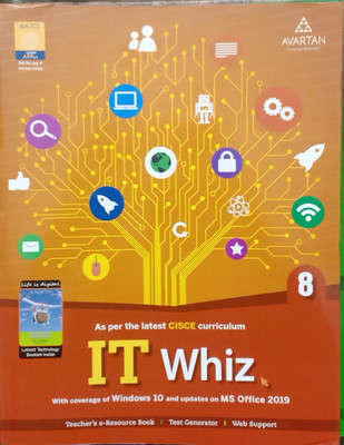 It Whiz ICSE Class 8(Pepper back, Avartan computer education)