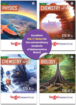 Std 11 Perfect PCB Books (Physics, Chemistry And Biology) Combo | Science | Maharashtra State Board Notes | Based On New Syllabus | Set Of 4 Books(Paperback, Content Team at Target Publications)