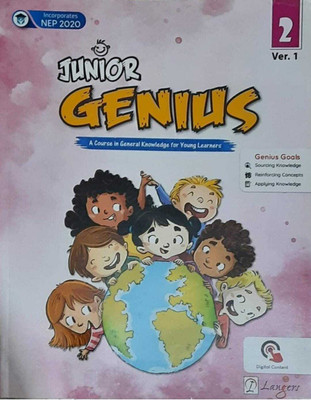 Junior Genius For Class - 2 Ver.1 (A Course In General Knowledge For Young Learners)(Paperback, Ajay Poonia)