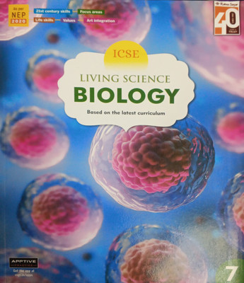 ICSE Living Science Biology Class 7(Pepper back, D k rao)