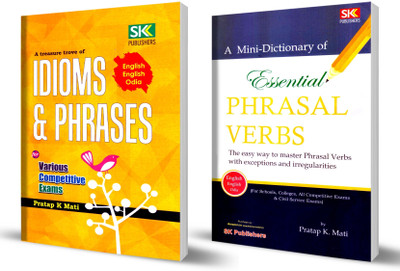 Combo 2 Book Of Idioms & Phrases & A Mini Dictionary Of Essential Phrasal Verbs(Paperback, Odia, Sri Pratap Kumar Mati)