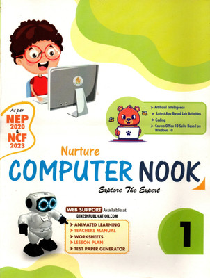 Nurture Computer Nook For Class-1(Paperback, Dinesh Publications Team)