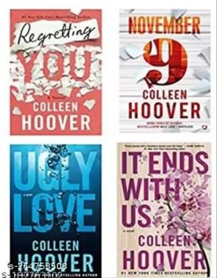 Regretting You + November 9 + It End With Us + Ugly Love (Best 4 Books Combo By Colleen Hoover )(Paperback, COLLEEN HOOVER)