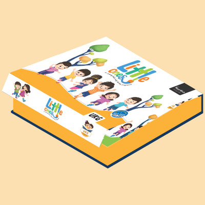 DHARMA EARTH LITTLE ONES UKG Complete Early Learning Kit - Set Of 10 Books & 2 Flash Card Sets | Activity-Based Program For Upper Kindergarten | As Per NEP 2020 & NCF 2023(Hard Binding, Happy Minds)