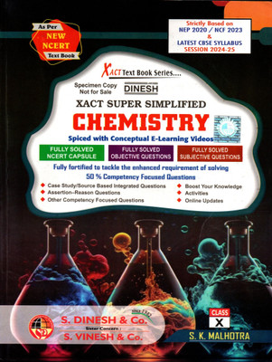 Dinesh, Xact Super Simplified Chemistry Class - 10(Paperback, S. K. MALHOTRA)