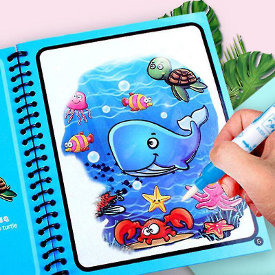 Practice Copy Book Writing Book With Water Magic Book(Paperback, Bookish Store)