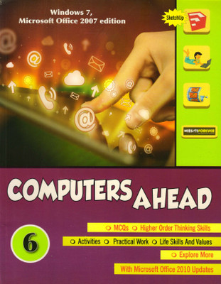 Computers Ahead Class - 6(Paperback, Anjana Jain)
