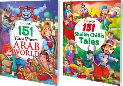 151 Tales From Arab World And 151 Sheikh Chilli's Tales I Gift Pack Of 2 Books I English Short Stories For Children By Gowoo(Paperback, Manoj Publication editorial board)