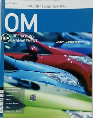 OM : OPERATIONS MANAGEMENT (Old Book)(Paperback, David A. Collier, James R. Evans)