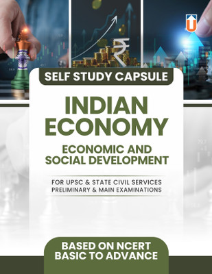 Indian Economy Self Study Guide, NCERT Based Economic And Social Development Book For UPSC And State Civil Services Exams(Paperback, J.K Chopra)