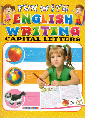 Fun With English Writing – Capital Letters | Alphabet Tracing Workbook For Kids | A To Z Practice | Camford Series(Paperback, Genric)