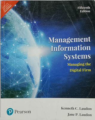 MANAGEMENT INFORMATION SYSTEMS Managing The Digital Firm (Old Book)(Paperback, Kenneth C. Laudon, Jane P. Laudon)