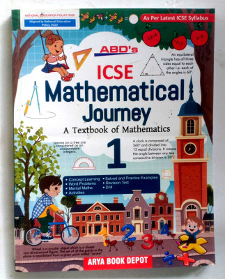 Abd's Icse Mathematical Journey Class-1(Paperback, SWATI KORDE)