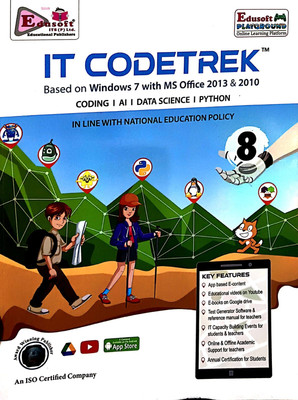 Edusoft It Codetrek Class 8(Paperback, GAGAN AGARWAL)