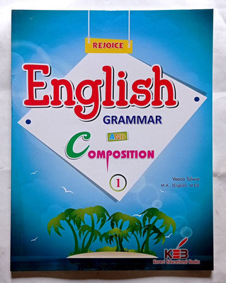 Rejoice English Grammar And Composition Class -1 (Old Book)(Allied Book, Veena Talwar)