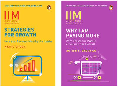 IIMA: Why I Am Paying More & IIMA-Strategies For Growth : Help Your Business Move Up The Ladder (Set Of 2 Books)(Paperback, DEODHAR, SATISH Y.)