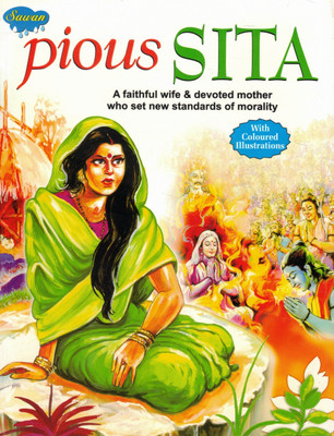 Pious Sita | The Devoted Wife And Mother Of Ramayana | Sawan Illustrated Mythological Tale(Paperback, Generic)